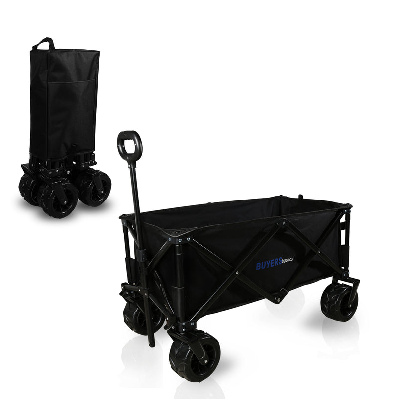 [Pre-order] BUYERSbasics™ Collapsible Heavy-duty Folding Utility Wagon, All-terrain Edition - TheBuyersClub.ca