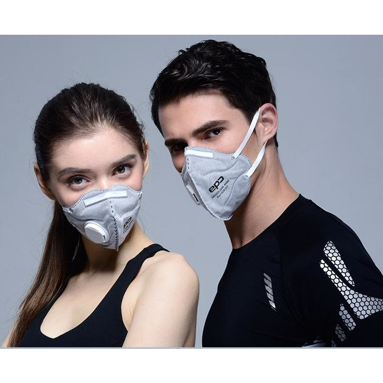 EPC Face Mask With Valve - Set of 5 - TheBuyersClub.ca