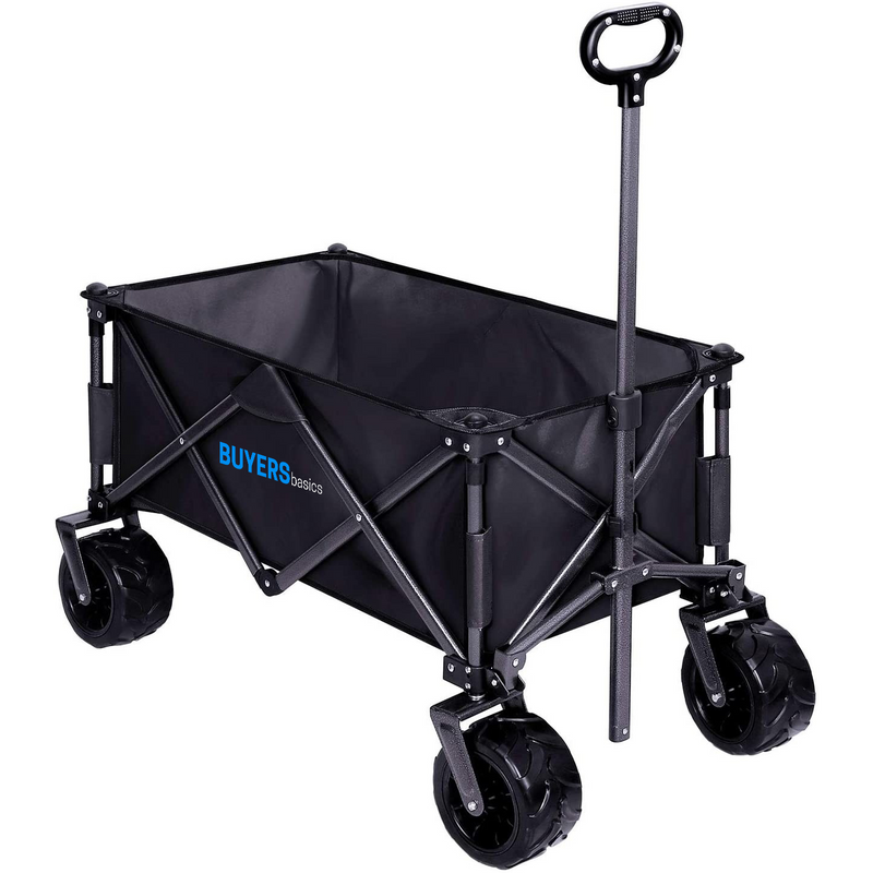 [Pre-order] BUYERSbasics Collapsible Heavy-duty Folding Utility Wagon, All-terrain Edition - TheBuyersClub.ca