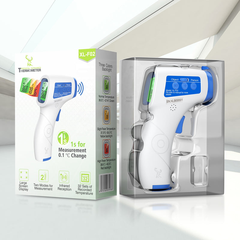 Non-Contact Digital Infrared Forehead Thermometer - TheBuyersClub.ca