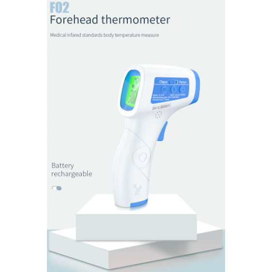 Non-Contact Digital Infrared Forehead Thermometer - TheBuyersClub.ca