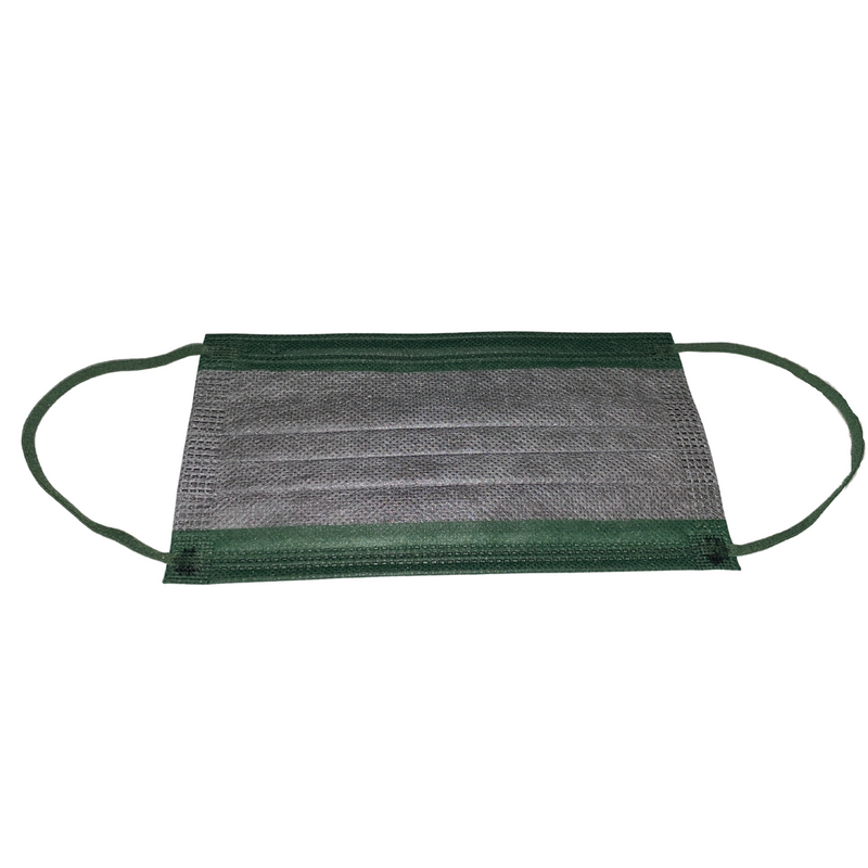 [Pre-Order] BUYERSbasics 4-Ply Disposable Face Masks - Army Green - TheBuyersClub.ca