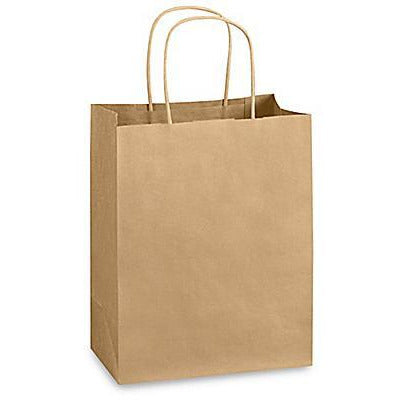 Eco-friendly Paper Bags - 16 x 16.5 x 7.1" - For Grocery Shopping and Restaurant Food Takeout - TheBuyersClub.ca
