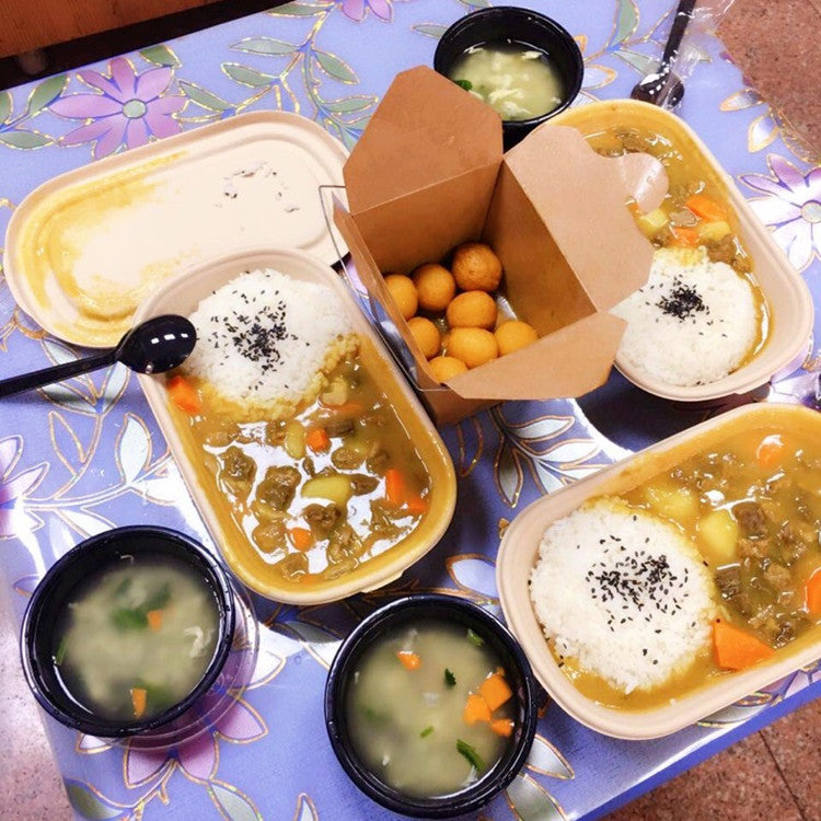Pre-Order 9" x 5" x 2" Microwavable 29 Oz Restaurant Takeout Container With Lid - 500/Case - TheBuyersClub.ca