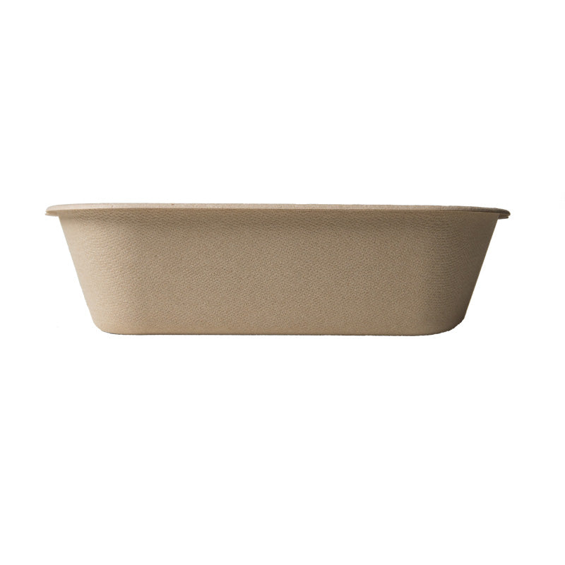 Pre-Order 9" x 5" x 2" Microwavable 29 Oz Restaurant Takeout Container With Lid - 500/Case - TheBuyersClub.ca